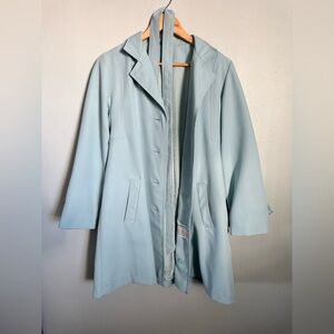 Vintage Bonders Sky Blue Women's Rain Coat